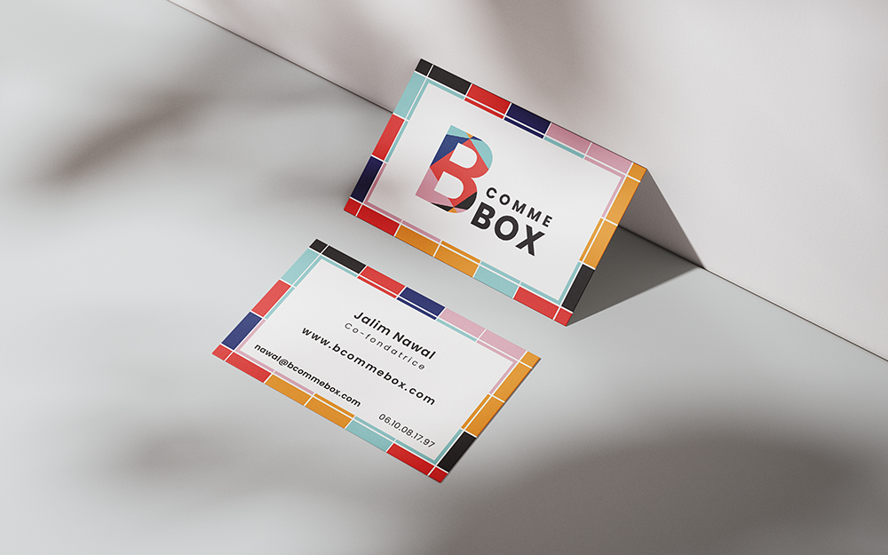 identité visuelle marketplace B comme Box