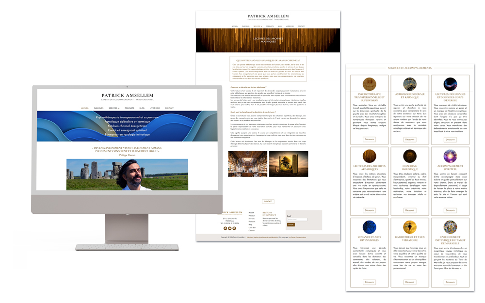 refonte site WordPress pour un thérapeute